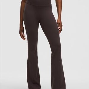 Lululemon Athletica Chocolate Brown Flare Pants